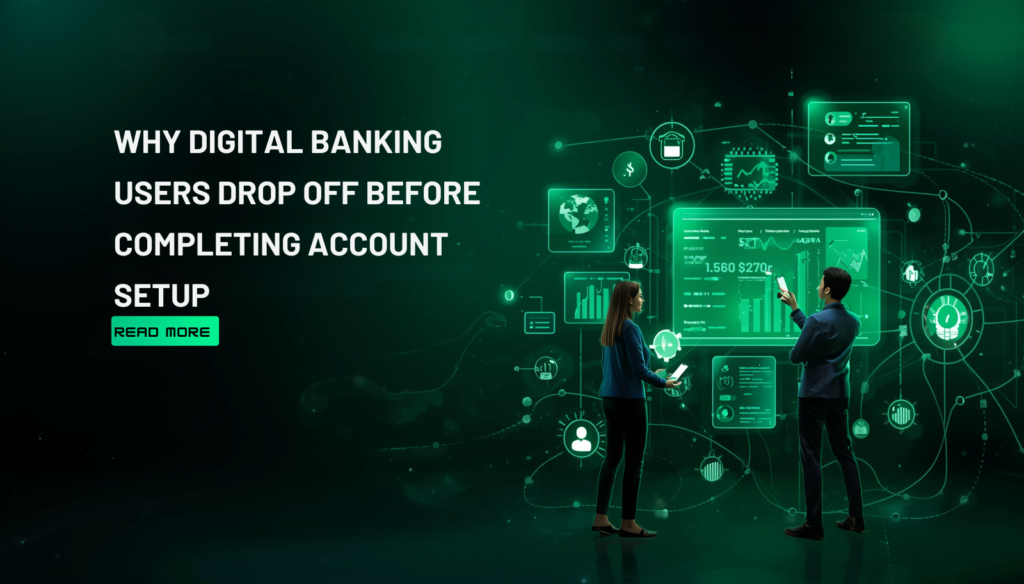 Why Digital Banking Users Drop Off Before Completing Account Setup